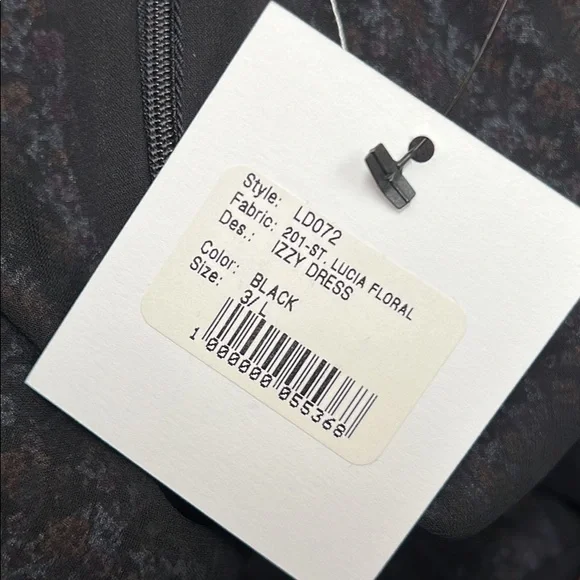 Love shack fancy off the shoulder, a-line floral print dress - Picture 6 of 8